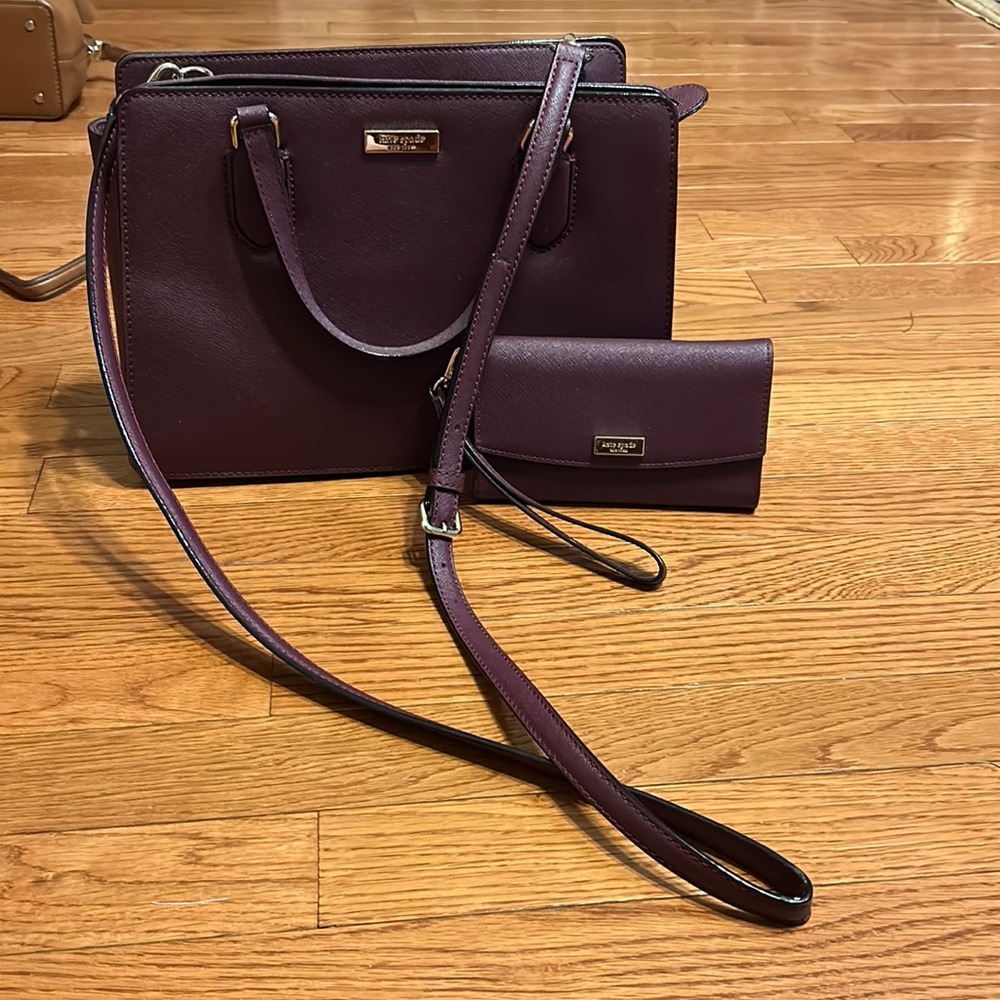 Kate spade Handbag & Wristlet Bundle
